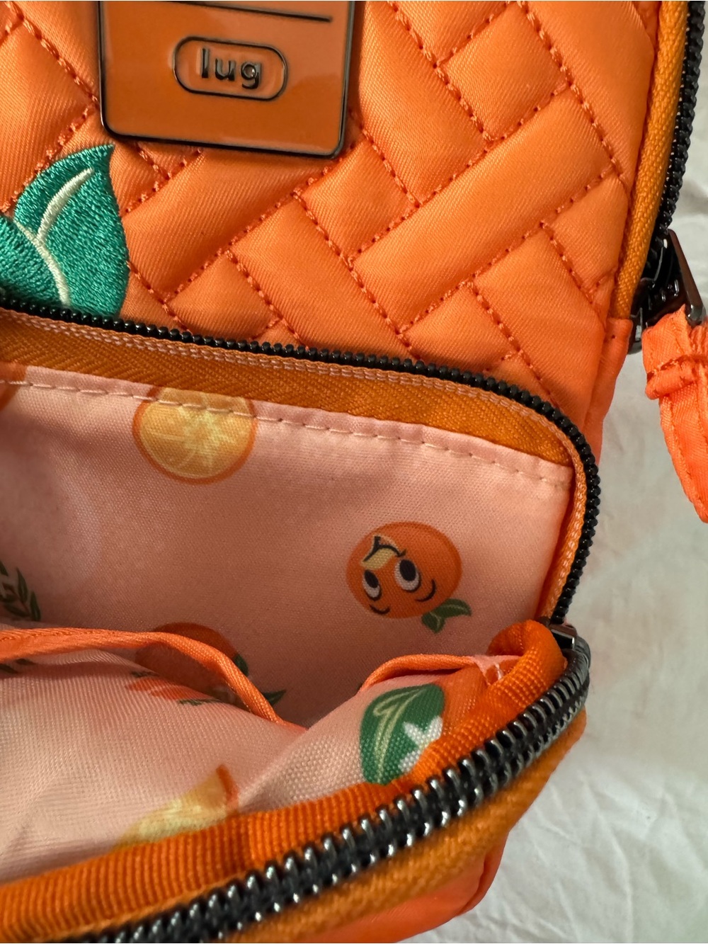 Disney Loungefly Orange Bird and Lug Crossbody - 2024 Flower & Garden Festival - Picture 9 of 16